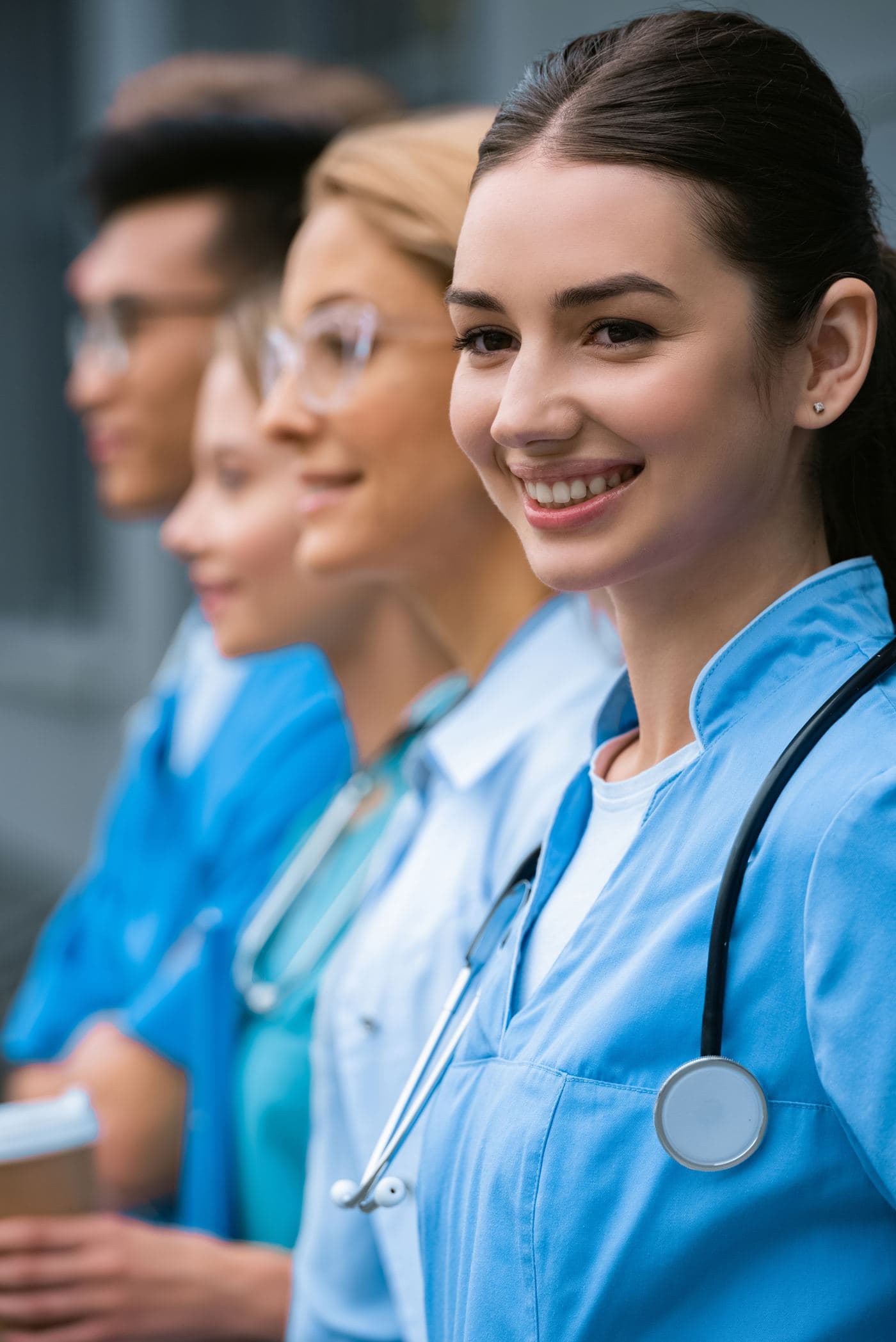 Your Path to NI-BC Certification Teacher and multicultural nursing students preparing for NI-BC certification